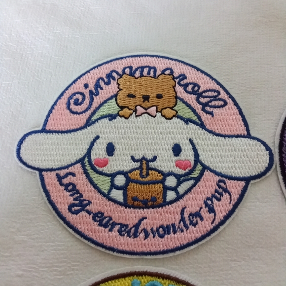 Hello Kitty Iron On Patches 4 Pack Cinnamoroll Kuromi Shirt Backpack Patches - Picture 2 of 13